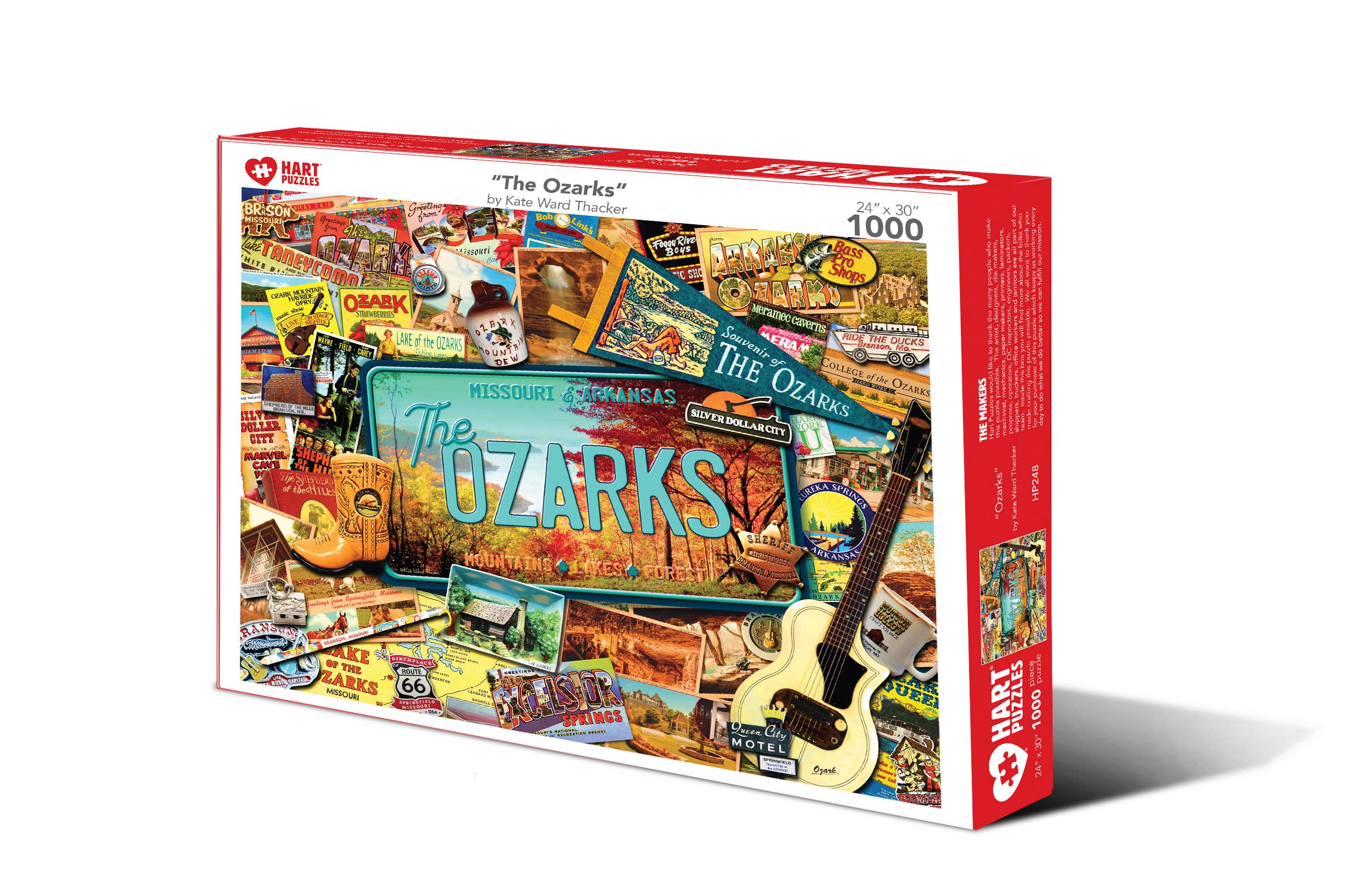 Hart Puzzles - Wholesale Puzzle - Adult - The Ozarks by Kate Ward Thacker0
