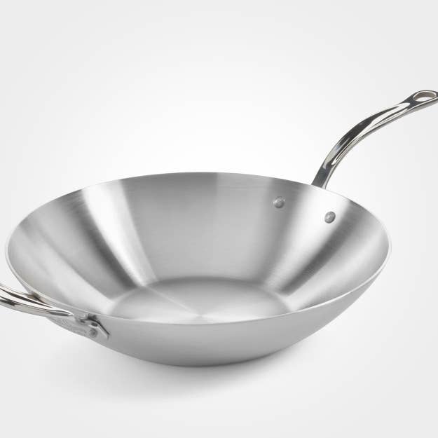 samuel groves - Wholesale Cooking pot - Classic 32cm Stainless Steel Triply Wok2