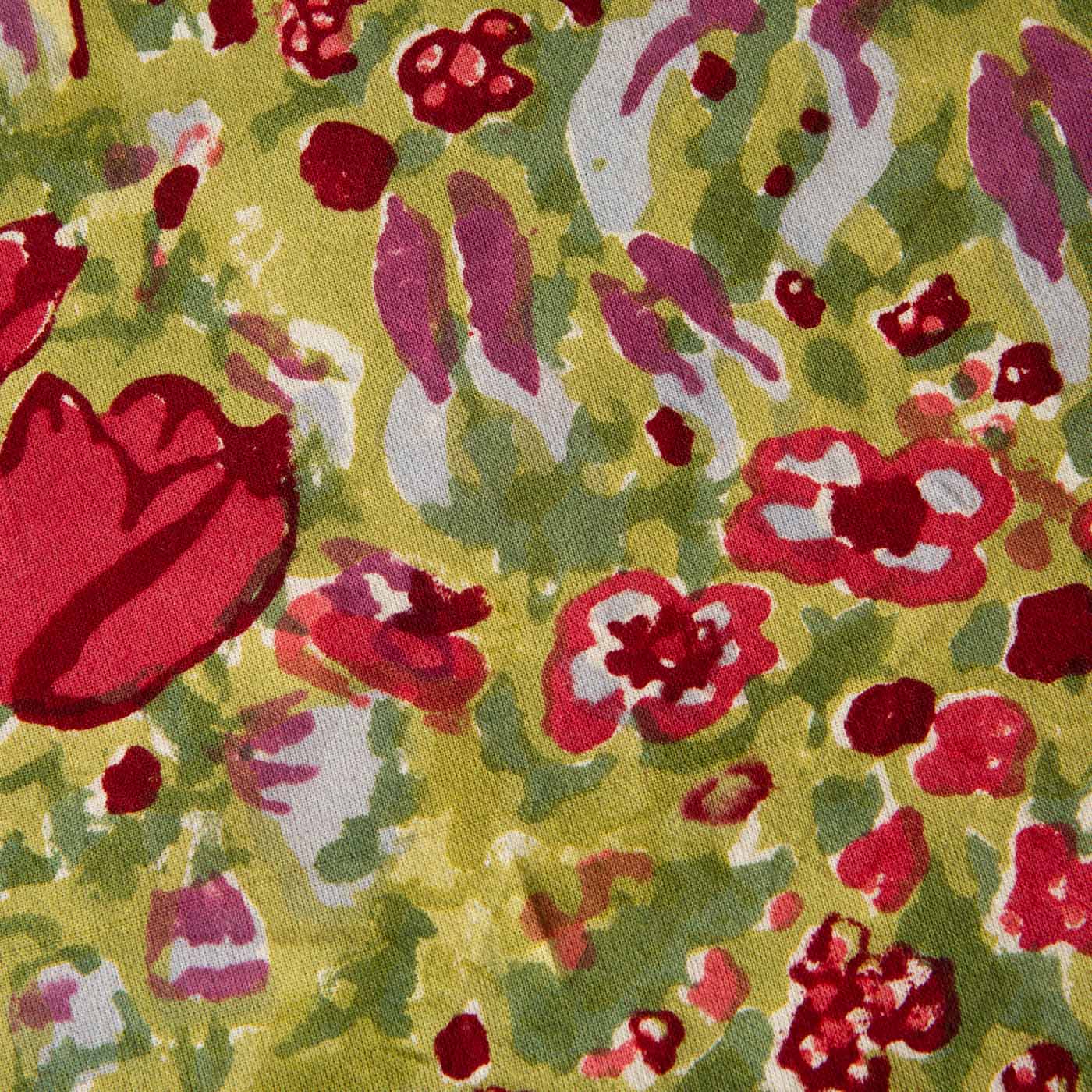 Couleur Nature - Vente Nappes - Jardin Rouge et Vert | Nappes françaises Couleur Nature6