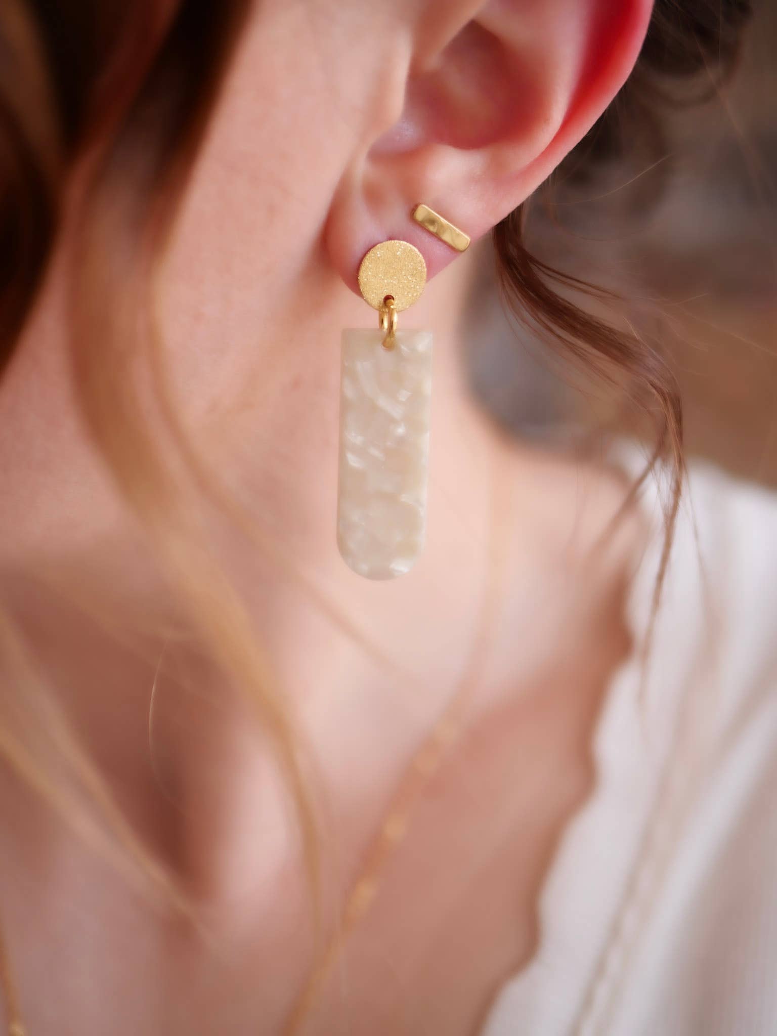 Azeria Création - Vente Boucles d'oreilles pendantes - Boucles d’oreilles Lia9