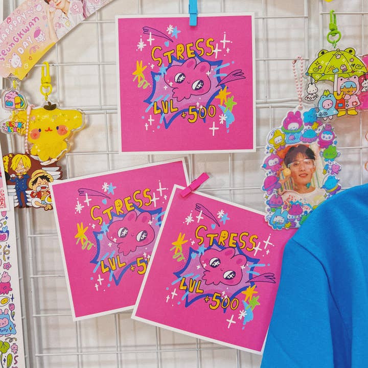 Afdrukken {StressLvl500} voor wholesale door tabetaaii