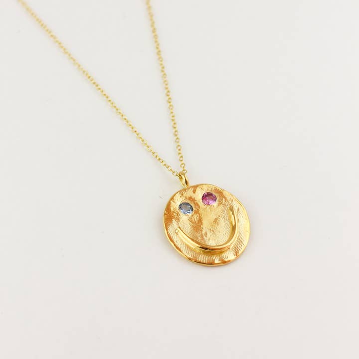 GOOD FRIEND PENDANT (GOLD PLATED) for wholesale by Chloe Keene