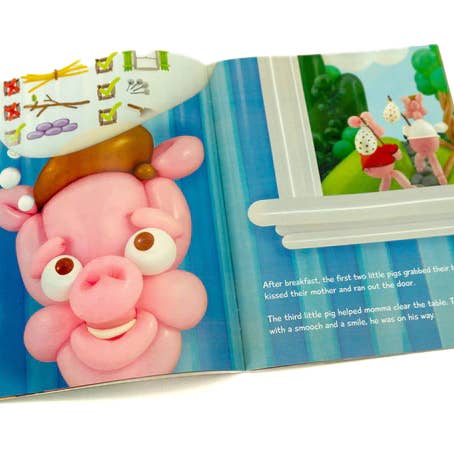 Airigami - Wholesale Baby and toddler book (0–2) - And He Puffed: An Inflated Story of the Three Little Pigs4