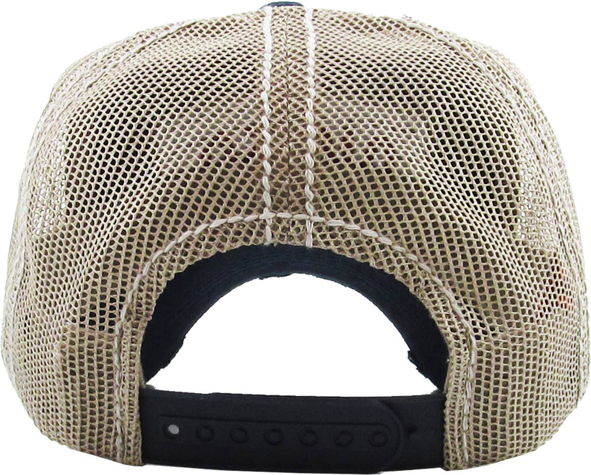 KBETHOS - Vente Casquette trucker – homme - Dos en maille vintage de la Nasa10