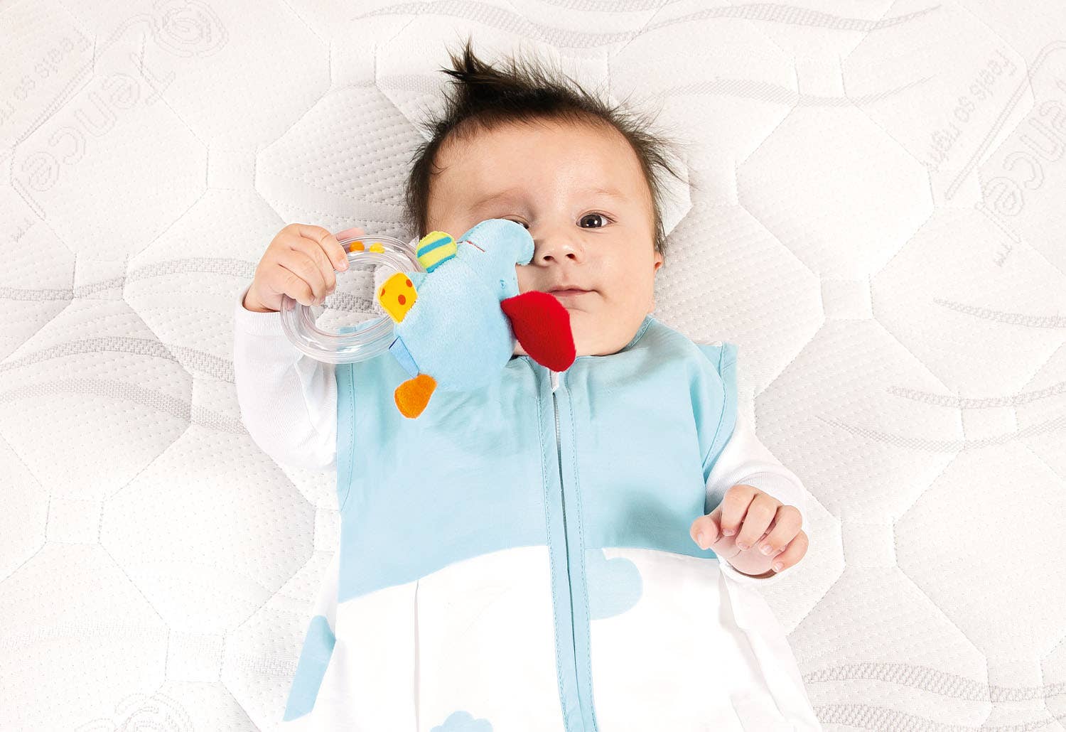 Pinolino Kinderträume GmbH - Wholesale Mattress Pad - Kids & Baby - 'Luna Cloud' Baby Bed Mattress, 140 X 70 Cm6