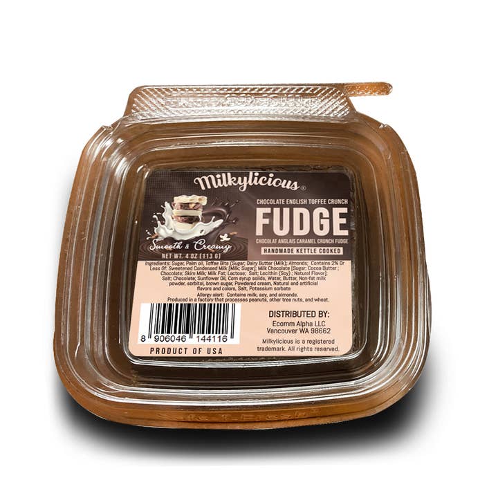 PRIDE INDIA BRANDS - Wholesale Fudge - Milkylicious Old Fashioned Handmade Smooth Creamy Fudge1