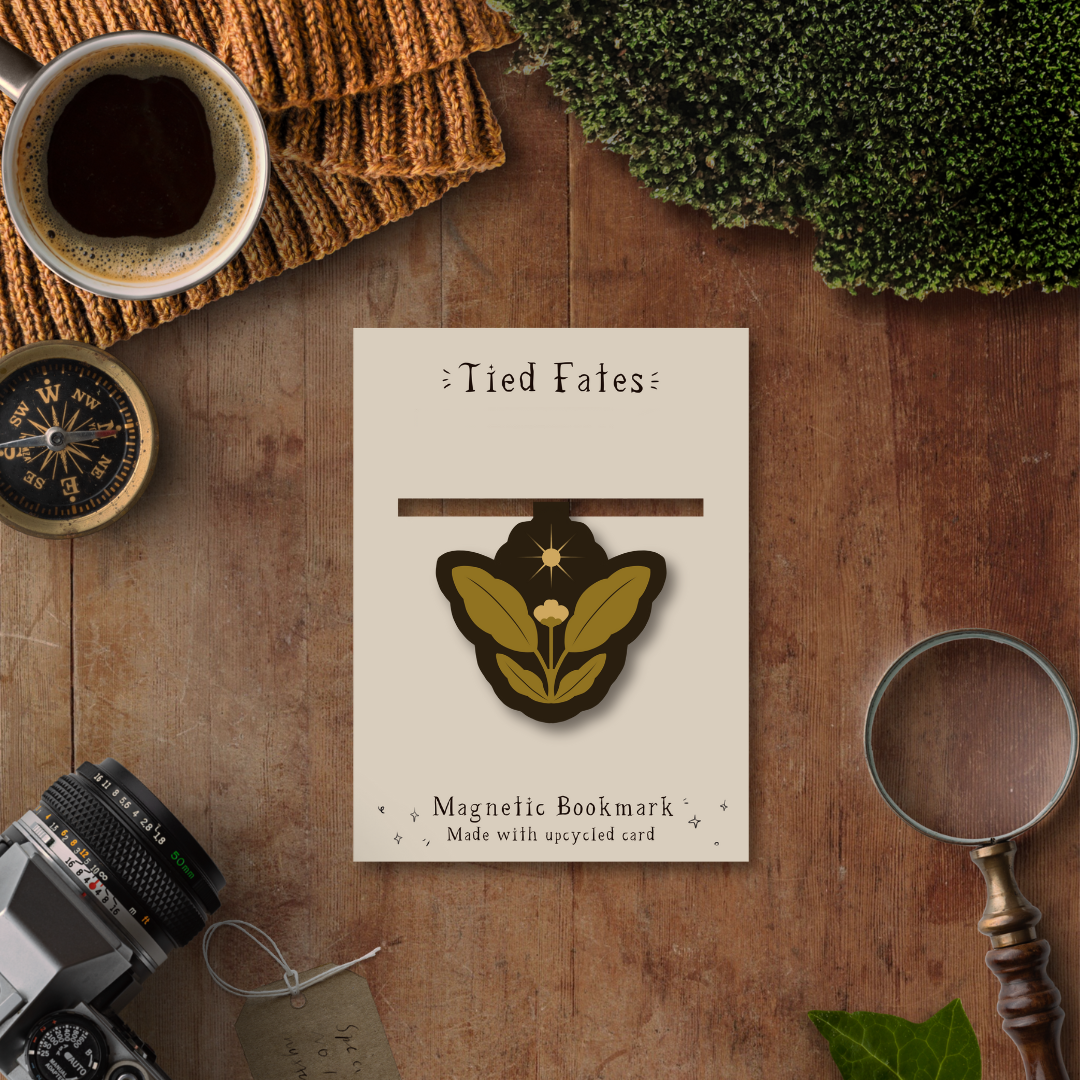 Tied Fates – wholesale Bookmark – Green Witch Magnetic Bookmark0