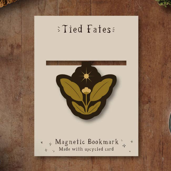 Green Witch Magnetic Bookmark for wholesale by Tied Fates
