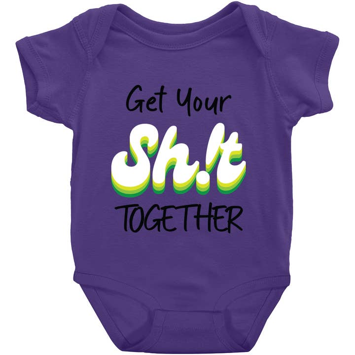 Kurzarm-Design 3: Reiß dich zusammen für den Großhandel von Potty Mouth Tots