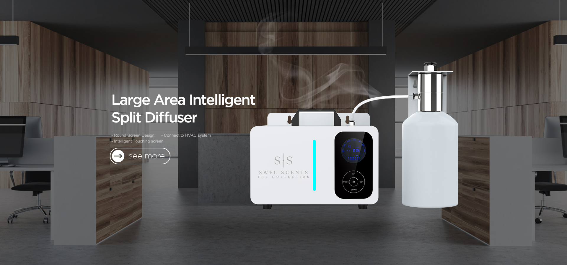 SWFL SCENTS – wholesale Electronic diffuser – The Residential - HVAC Diffuser1