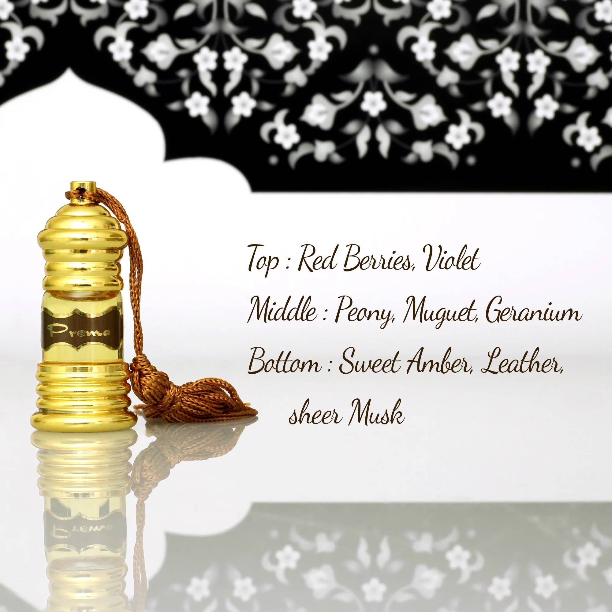 Prabhuji's Gifts – Engroshandel Duftolie – Parfume Attar Olie Prema til Bliss - 3 ml3