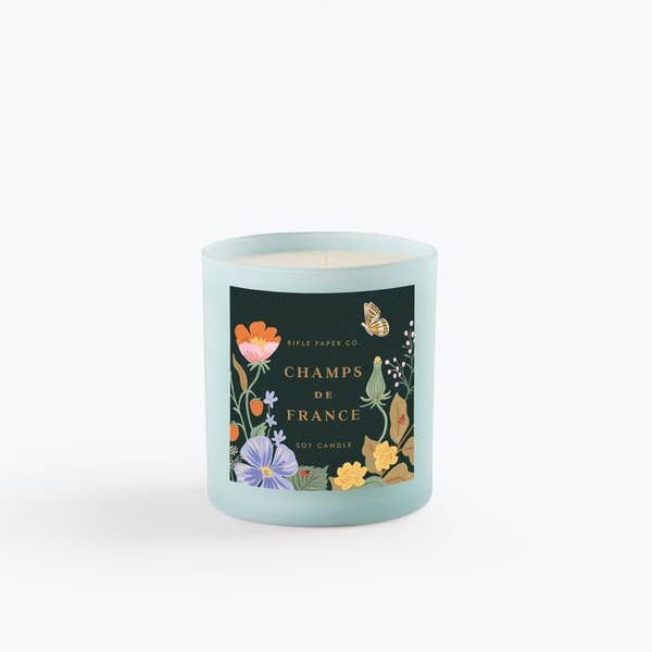 Rifle Paper Co. - Wholesale Jar/Filled Candle - Champs de France Candle