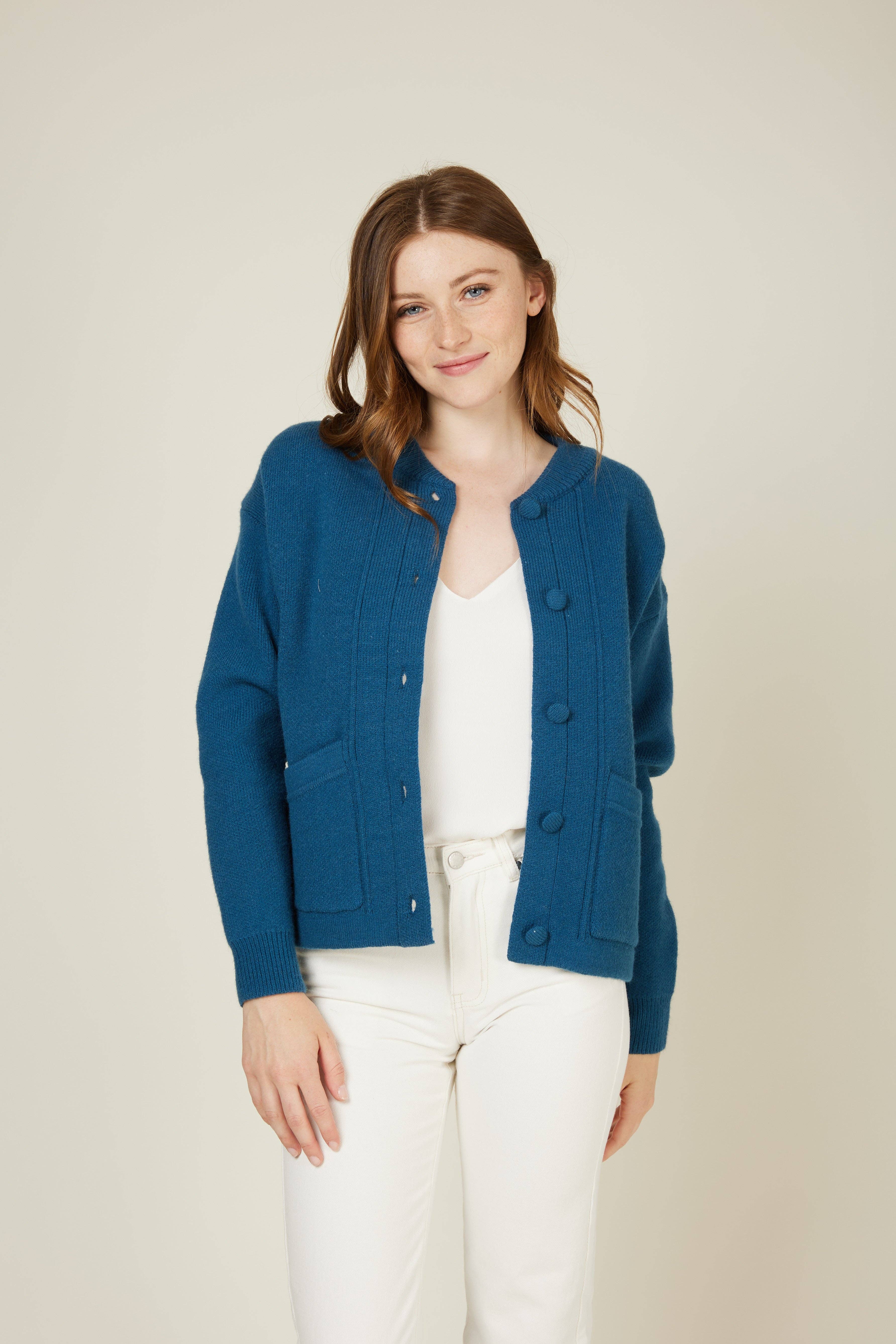 Andy & Lucy - Wholesale Cardigan - Women's - GILIAN - Teddy style vest20