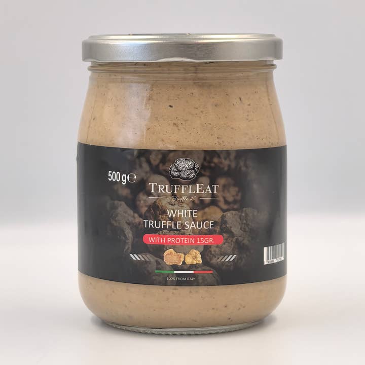 Witte truffelsaus met 15g eiwit. 500 gr voor wholesale door Truffleat srl