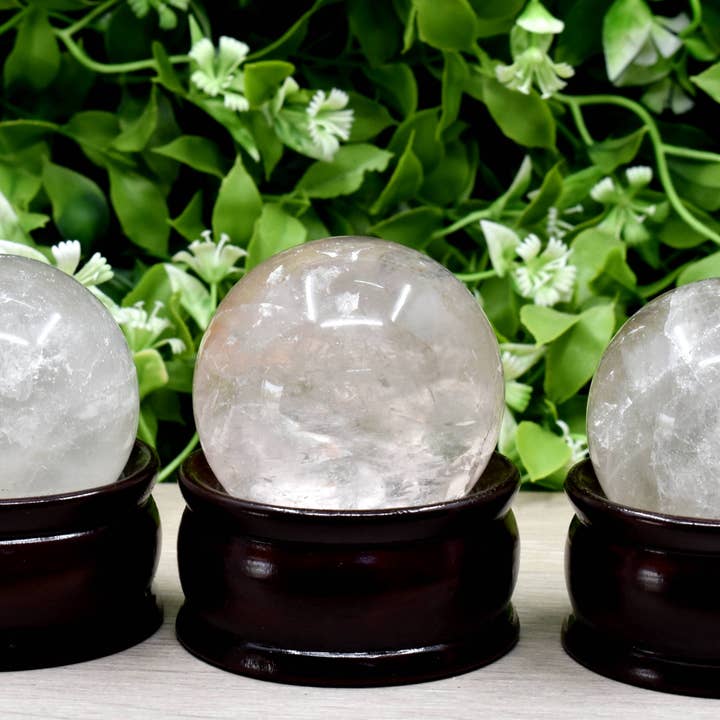 Soothing Crystals - Wholesale Spiritual Stone/Crystal - 1Pc Gemstone Sphere | Crystal Quartz | Healing Crystal Orb9