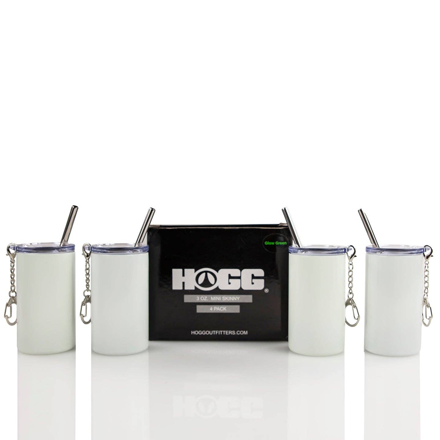 Hogg Outfitters - Vente Gourde/bouteille isotherme - Set de 6 mini gobelets minces sublimables de 3 oz23