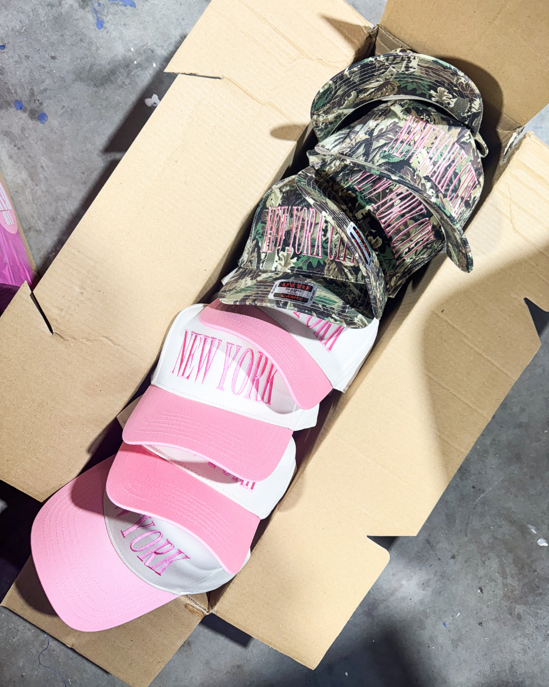 The Babe Co. - Wholesale Baseball Cap - Women's - CUSTOM  Vintage Embroidered Hat 6