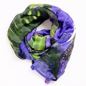 Écharpe en modal Iris Violet pour la vente par TuChi