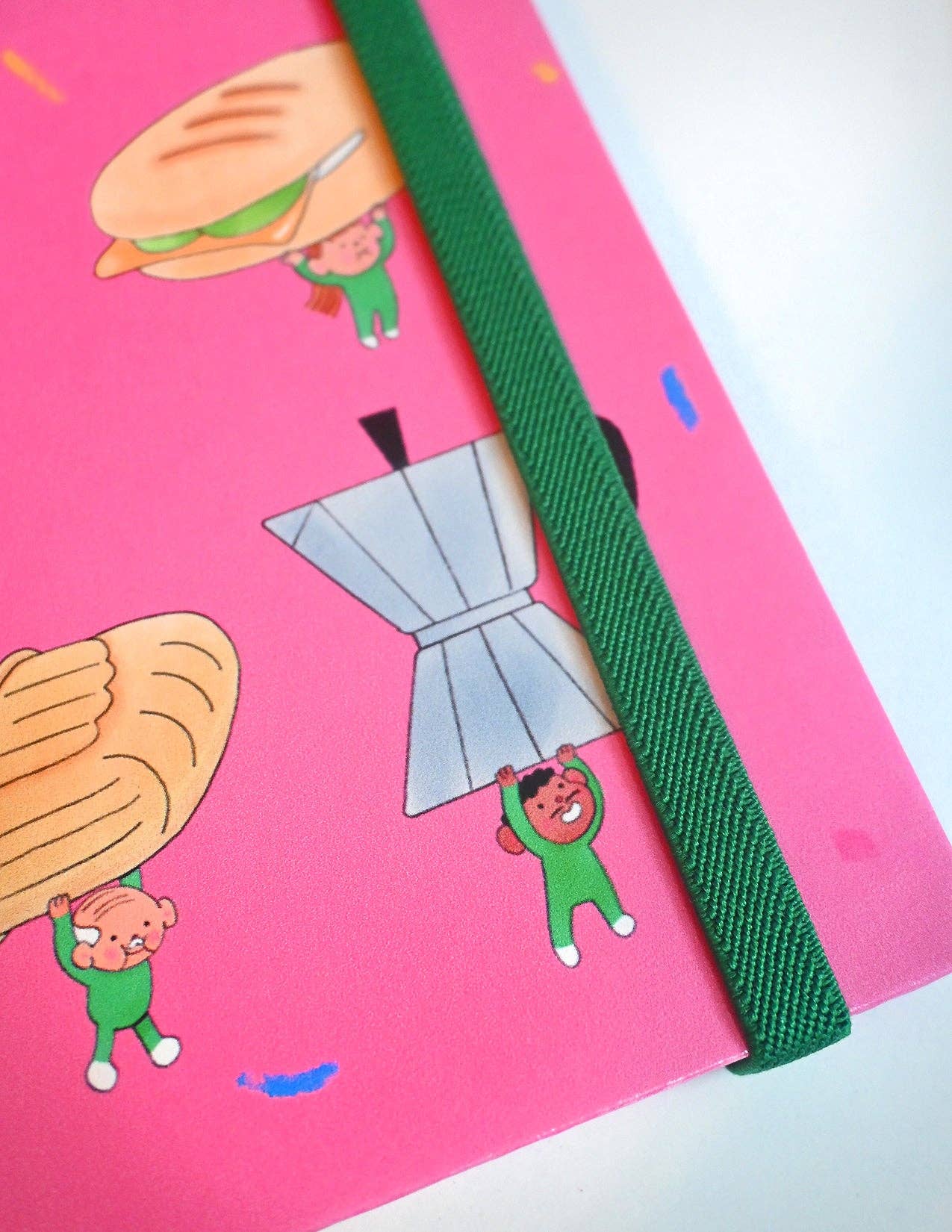 Natali Koromoto - Wholesale Notebook - "Food on Parade" Hardcover Notebook9