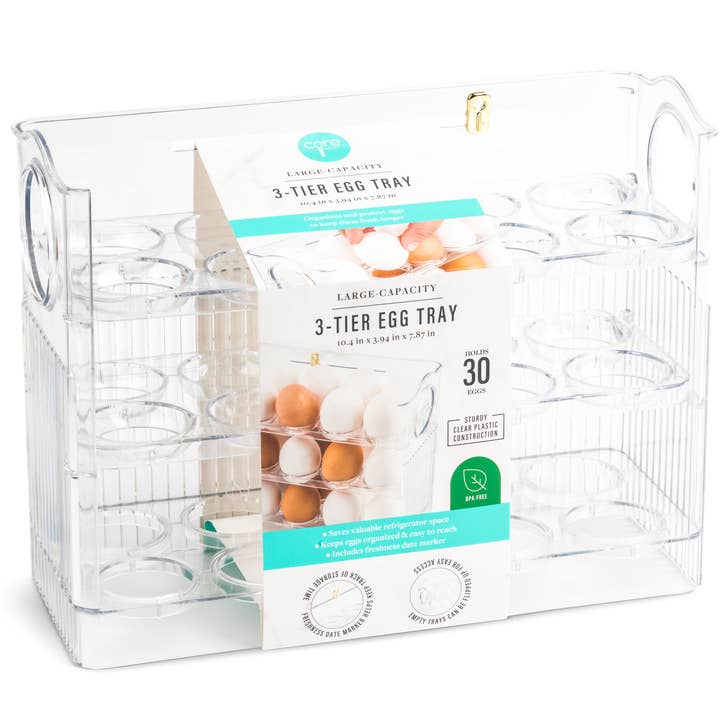 Core Home - Wholesale Egg Cup/Holder - 3 Tier 30-Egg Tray