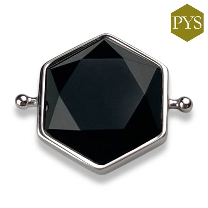 Onyx Hexagon Crystal Element – PYS Collection for wholesale by CONQUERing