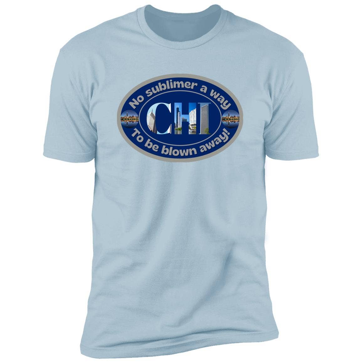 VivaCity Gear - Wholesale Screen Printed T-Shirt - Unisex - Chicago Sublime Premium Unisex T-shirt4