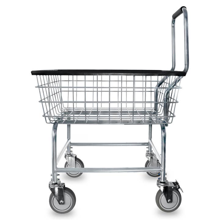 Laundry Vending Products - Wholesale Laundry Basket - LVP Work Horse Commercial Laundry Cart with Removable Handle