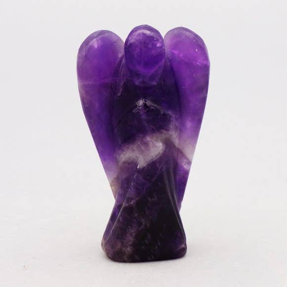 Ametistkristall Skyddsängel 2" för wholesale av El'Cobre-Ecozonelifestyle
