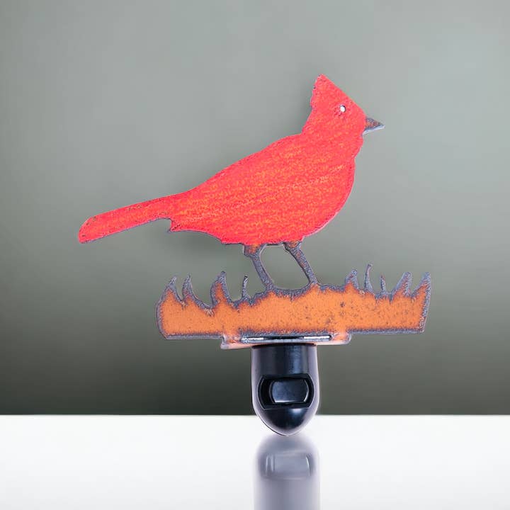Whimsies - Wholesale Night Light - Cardinal Nightlight Christmas bird garden spring eco nature