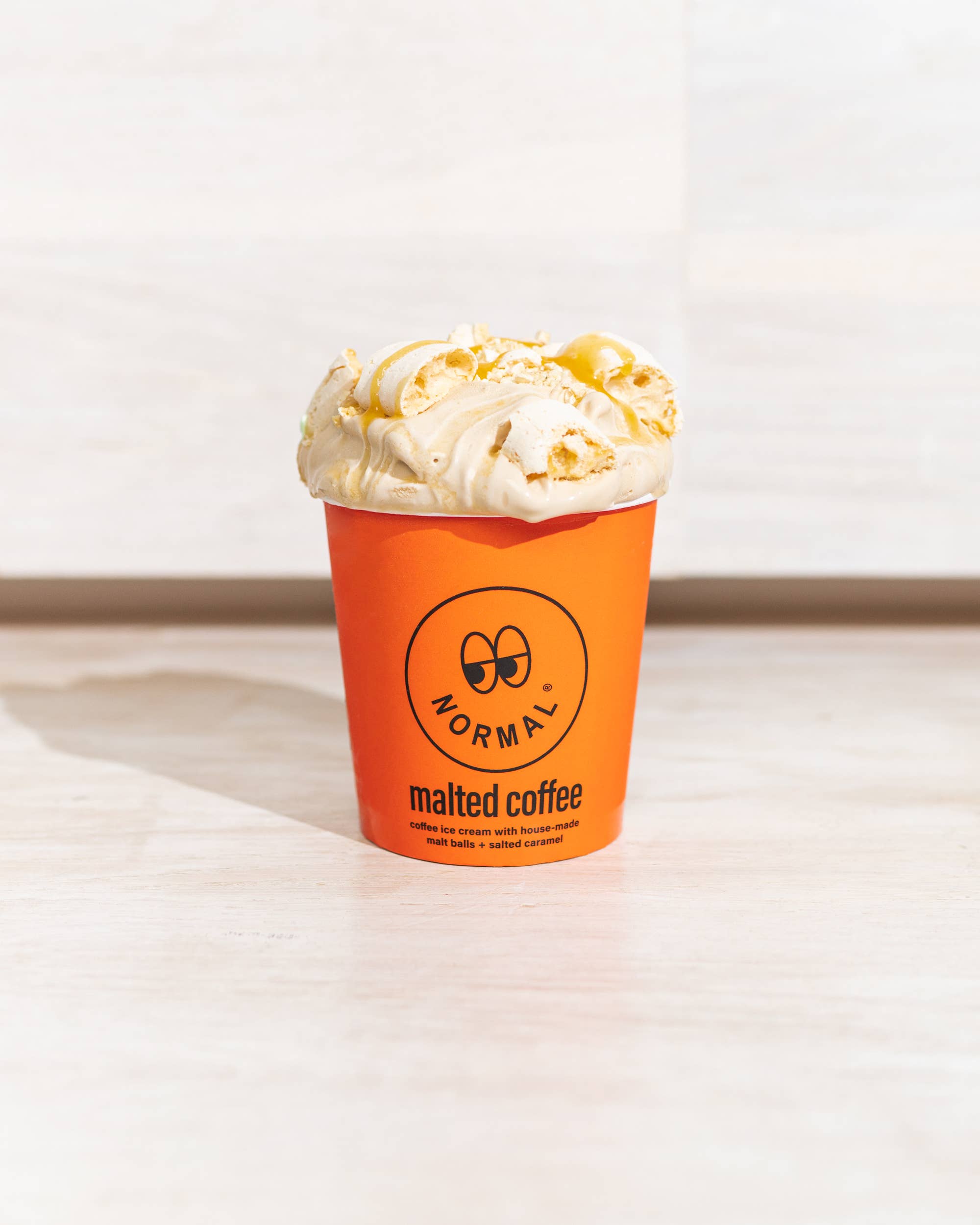 normal® ice cream - Wholesale Ice Cream/Sorbet - malted coffee composed ice cream1