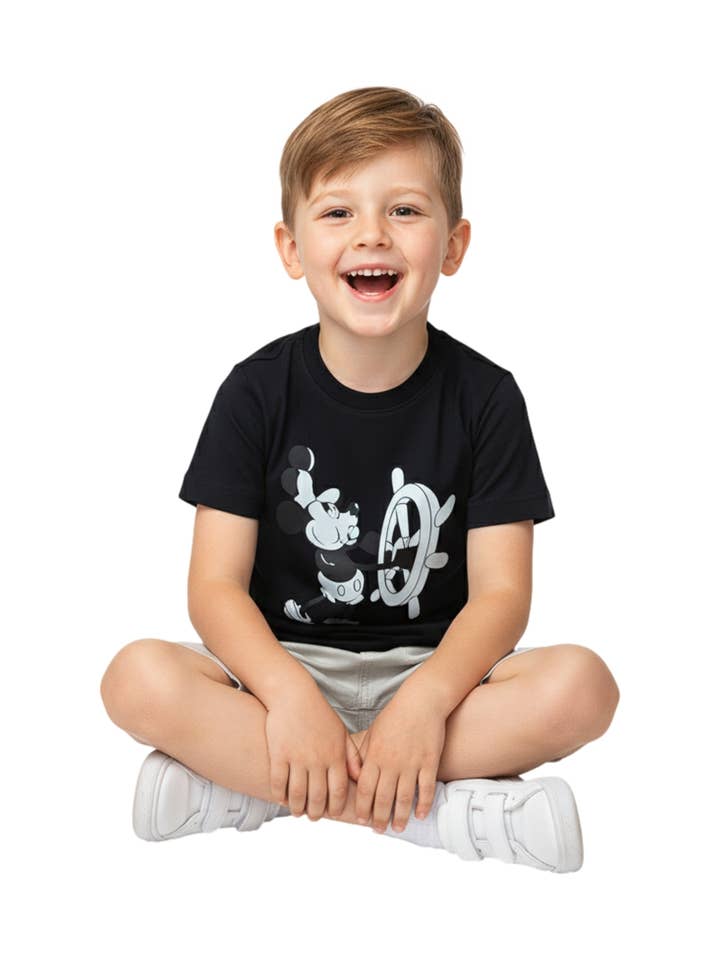 Unik - Wholesale Top & Short Set - Kids - Boys Mouse Short Set 2 piece cartoon anime 12M-24M12