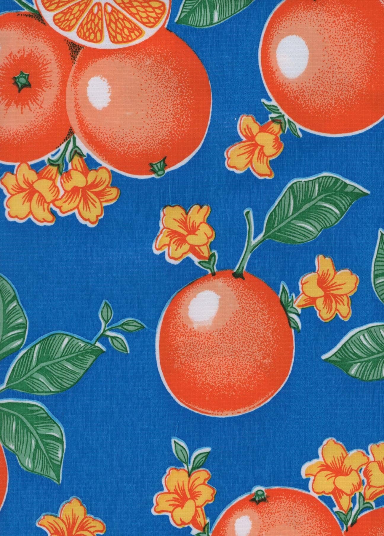 Oilcloth International - Wholesale Tablecloth - Oranges Tablecloth0