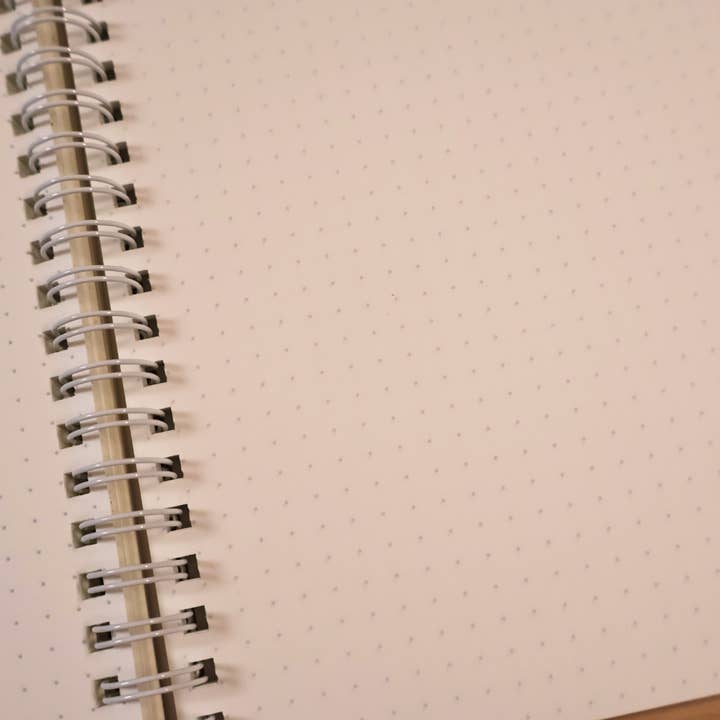 Kitt & Bunn Supply Co. - Wholesale Notebook - Cafe Animals Dot Grid Spiral Notebook Journal3