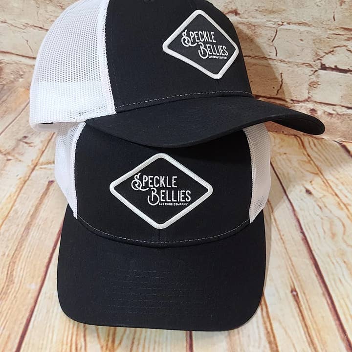 Speckle Bellies Clothing Company - Wholesale Trucker Hat - Unisex - SBCC Diamond Patch Cap