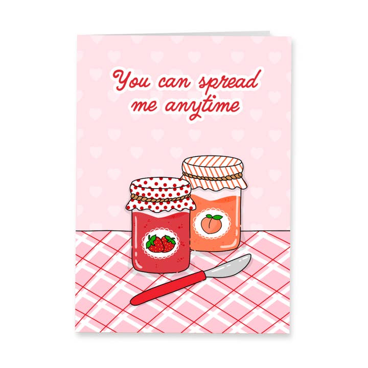 Carte de vœux amour - Étale-moi à tout moment pour la vente par Deadpixel