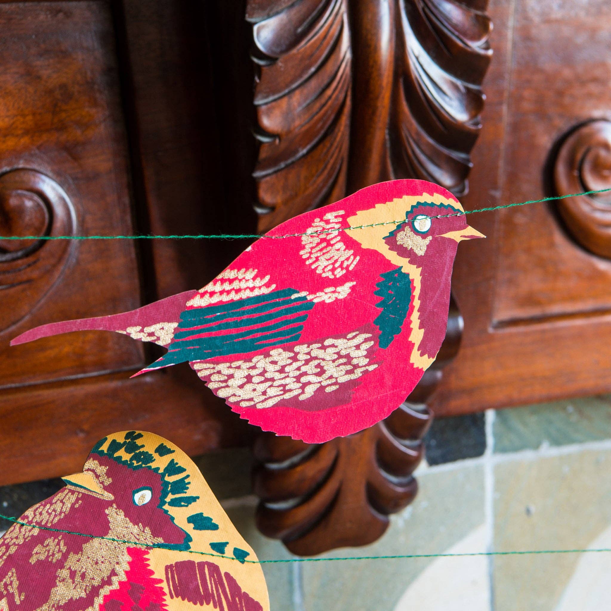 East End Press - Wholesale Bunting/Garland - UK/EU: Hedgerow Sewn Garland6