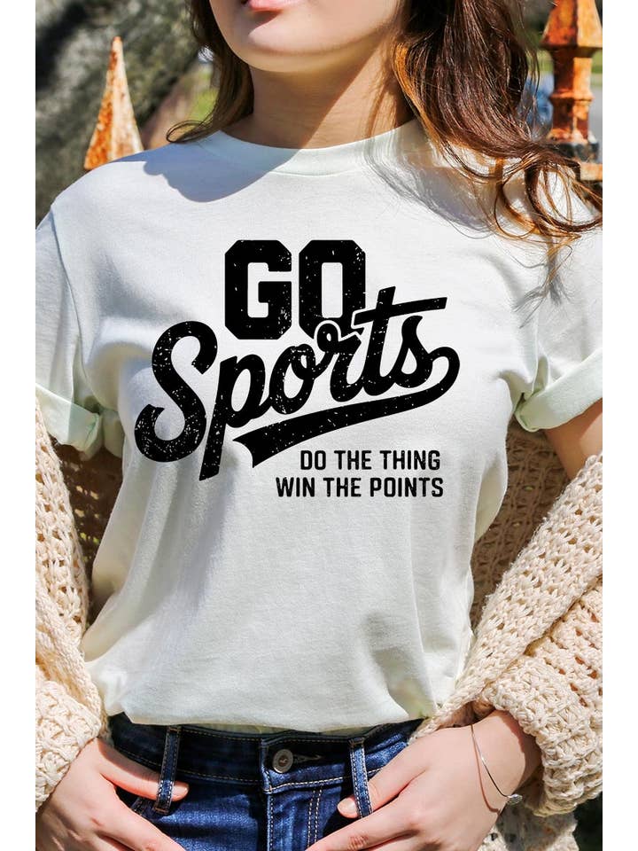 COLORBEAR - Wholesale T-Shirt (Graphic) - Women's - Go Sports Graphic Tee17