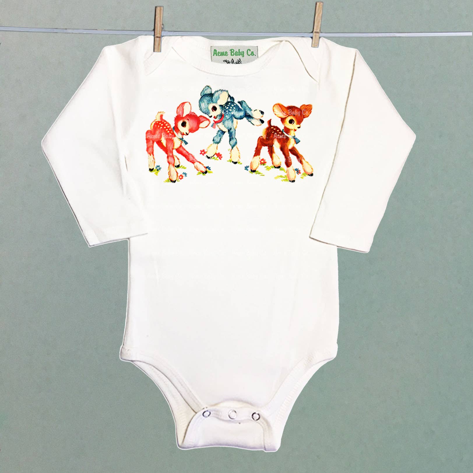 REMOVED BRAND - Wholesale Bodysuit (Non-Footed) - Baby - Three Deer Organic Bodysuit1
