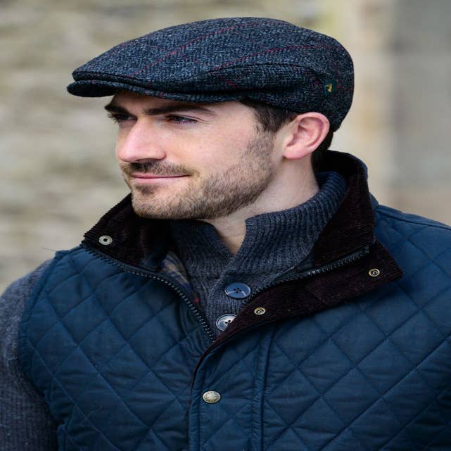 Wholesale Trinity Tweed Flat Caps - Made in Ireland - Unisex for