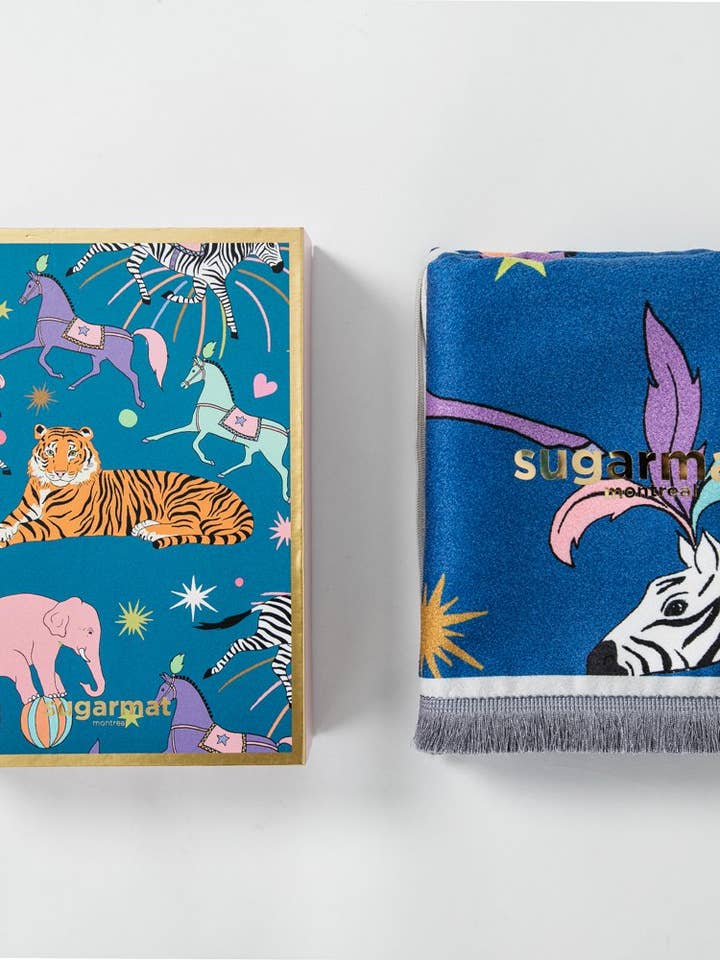 The Circus Act Yoga Towel for wholesale by Sugarmat