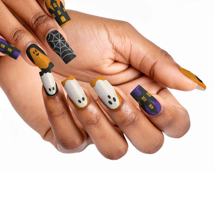 Unghie Finte di Halloween Spettacolo Spettrale per la vendita all'ingrosso da parte di FYNE BODY
