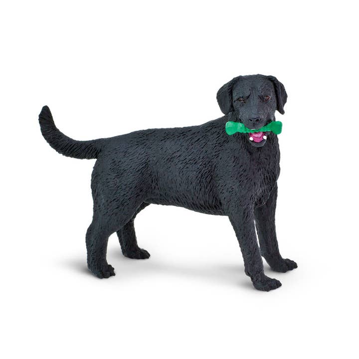 Safari Ltd. - Wholesale Figurine Toy - Kids - Black Labrador Figurine Toy - Kids