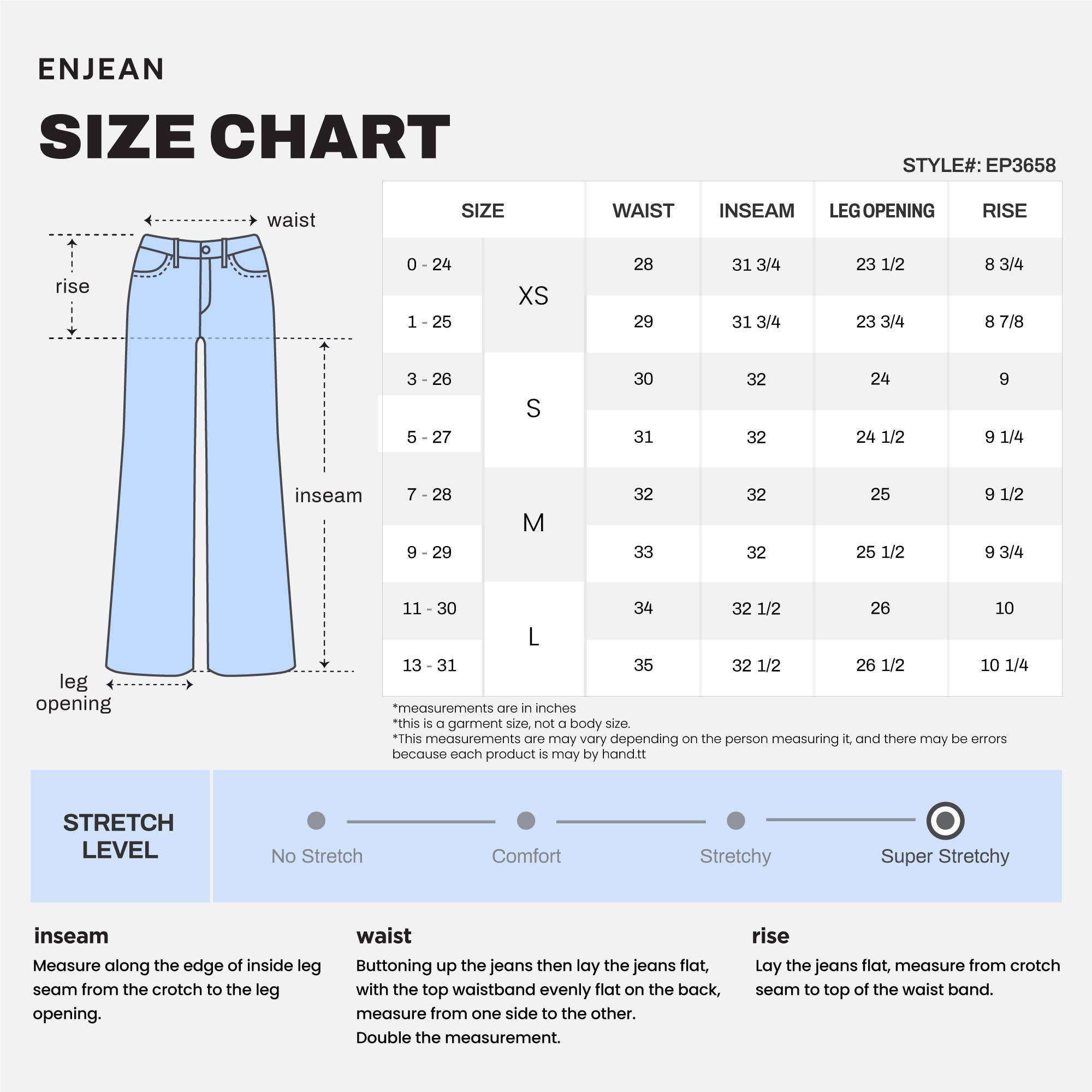 LIGHT OPEN PACK Low Waist Acid Washed Baggy Wide Leg WEP3658 for wholesale on Faire1