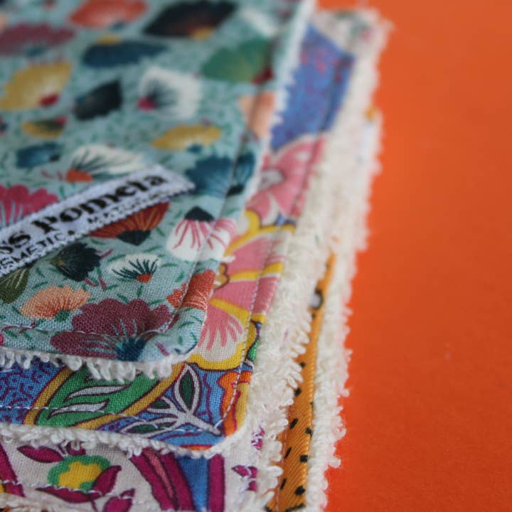 MISS POMELA - Wholesale Makeup Remover - REUSABLE BAMBOO FIBER CLEANING DISC2