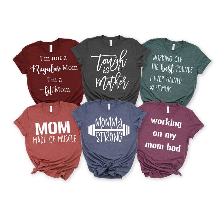 Peach Closet - Wholesale Screen Printed T-Shirt - Women's - Tough As A Mother Tee1