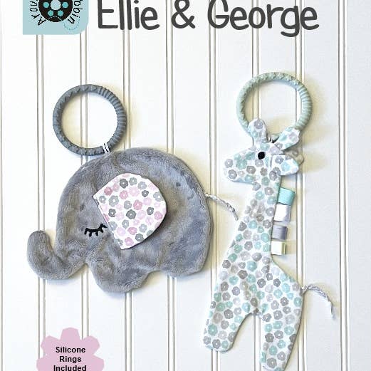 Ellie & George | Sewing Pattern with Silicone for wholesale by Around the Bobbin
