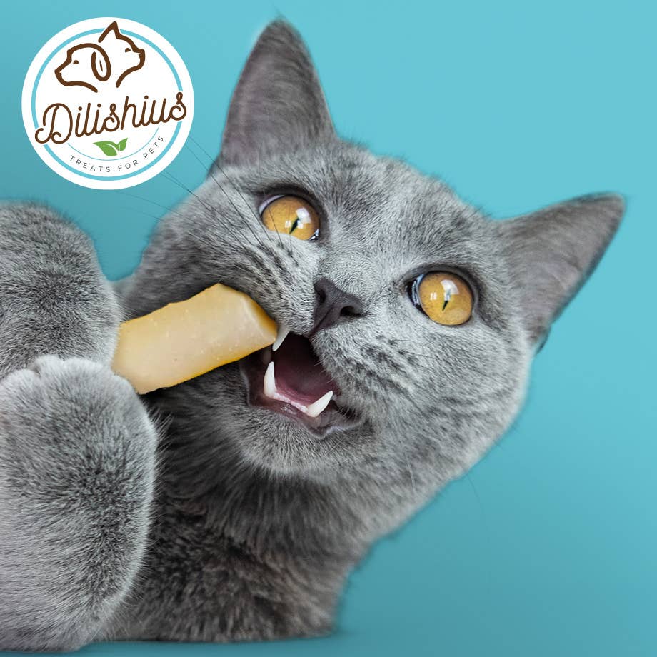 United Pet Brands - Wholesale Pet Treats - Cat - Goat Cheese Trainers for Cats 30g2