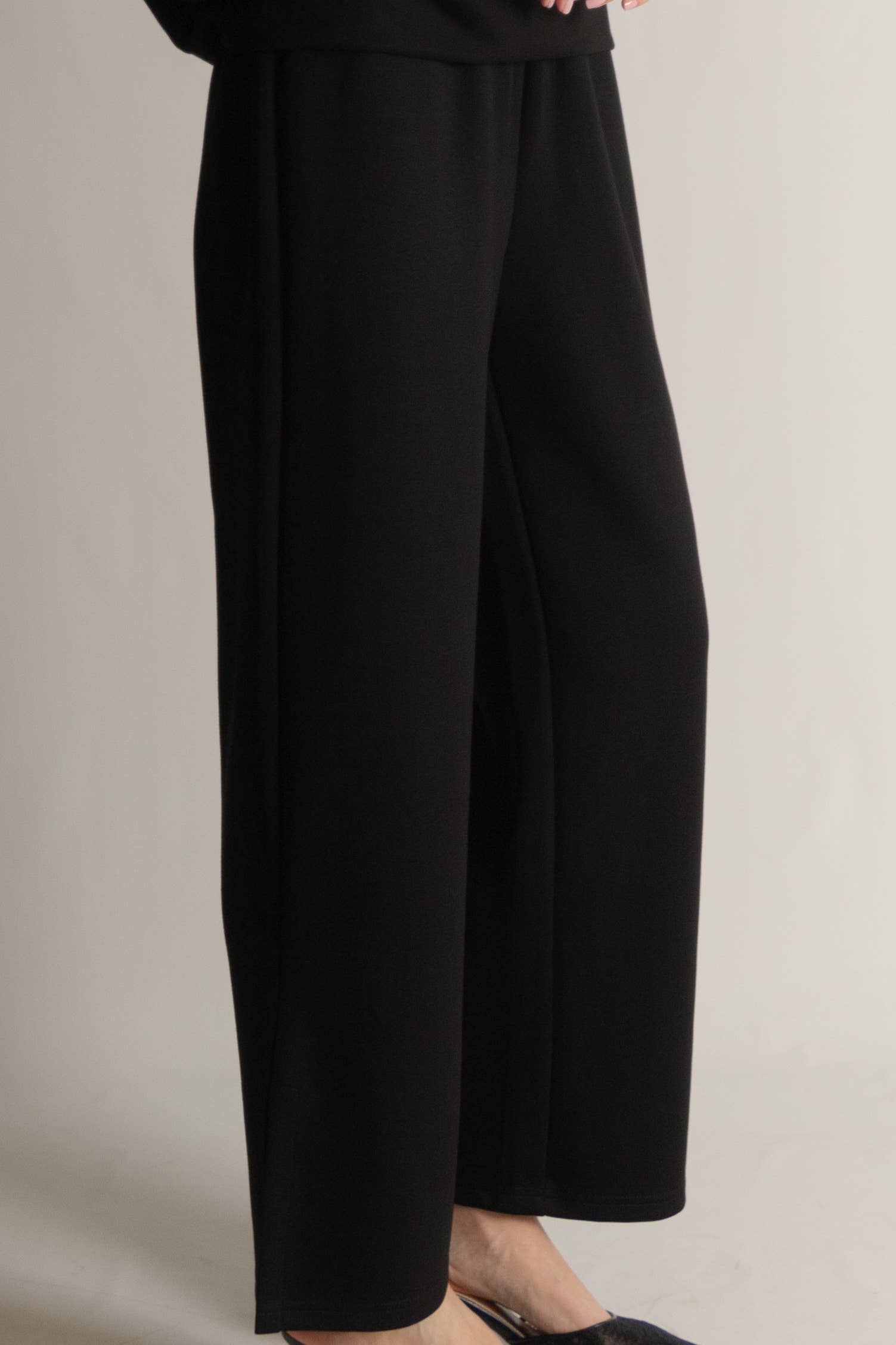 P. CILL – wholesale Pants – Women's – P. CILL Butter Modal Wide Leg Pants with Bottom Slits - XL 2