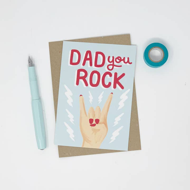 Lomond Paper Co – wholesale Farsdagskort – Pappa Du Rock1