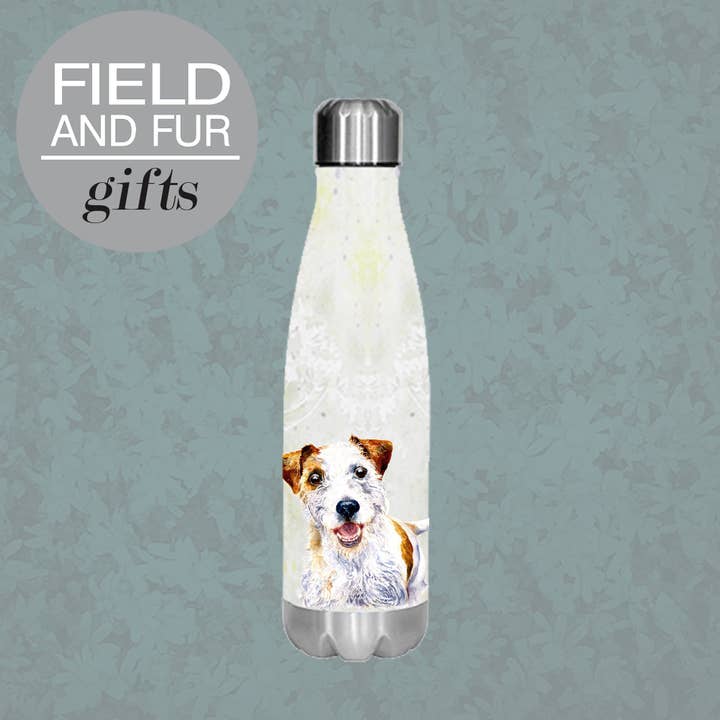 Harvey, Jack Russell Terrier, bouteille d'eau isotherme, conserve pour la vente par Field and Fur Gifts